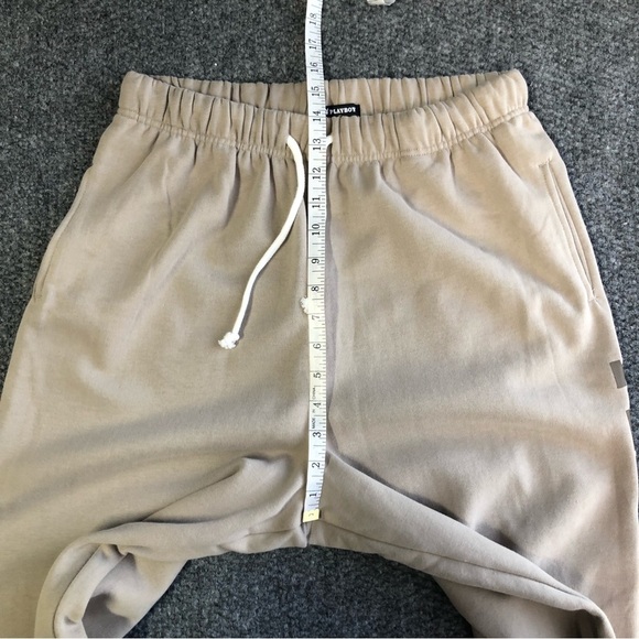 Playboy by Pacsun size medium joggers with playboy spell out on pant leg - Picture 6 of 10